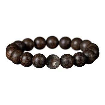 FANGYUANXIAOFU Auspicious Year Of The Snake Agarwood Bracelets Unisex