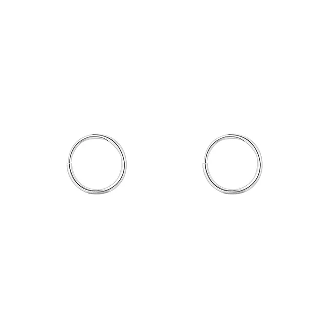 EAR PARTNER 999 Fine Silver Earrings Unisex-2
