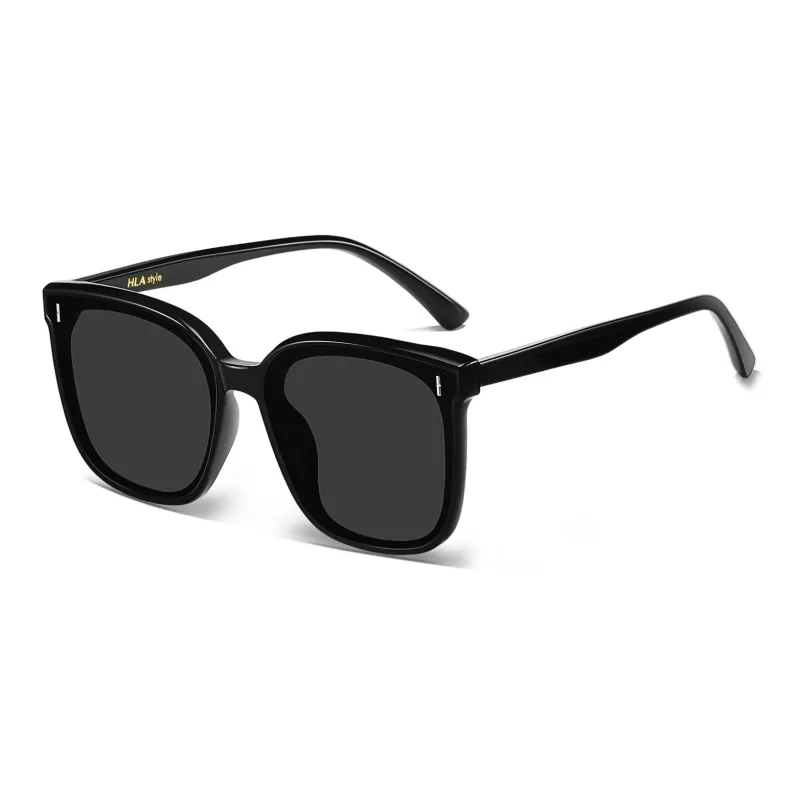 HLA TR/Memory Plastic Square Sunglasses Unisex-16