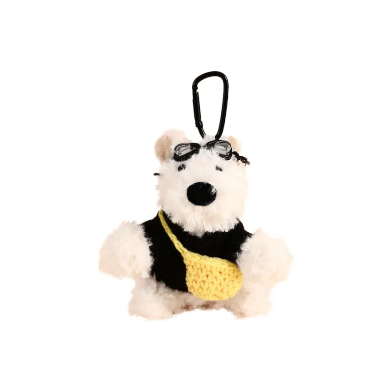 Yi Bu Kang Plush Pendants Unisex-14