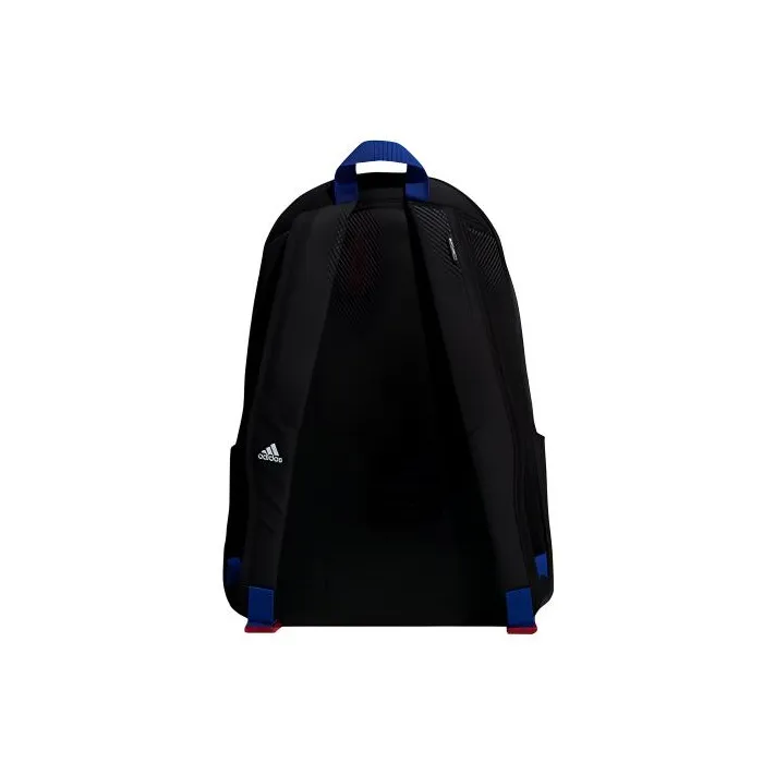Adidas Polyester Backpack Regular Unisex Black/Neon Yellow-4
