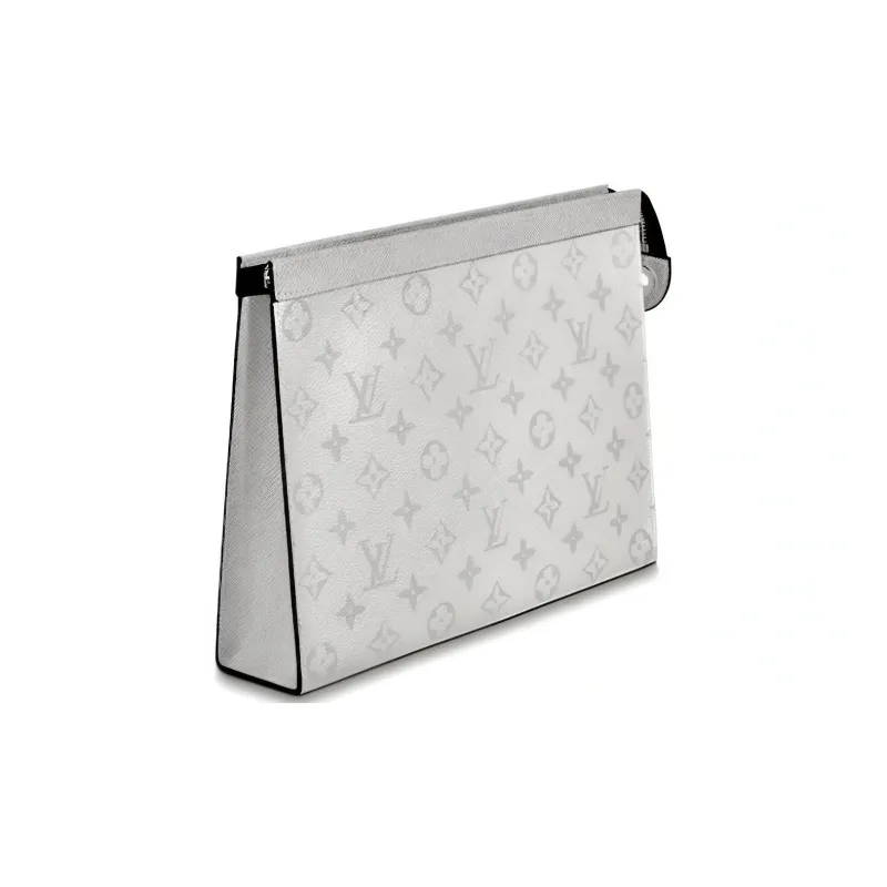 LOUIS VUITTON Pochette Voyage Monogram Eclipse 6 Card Slot Mm Antartica-2