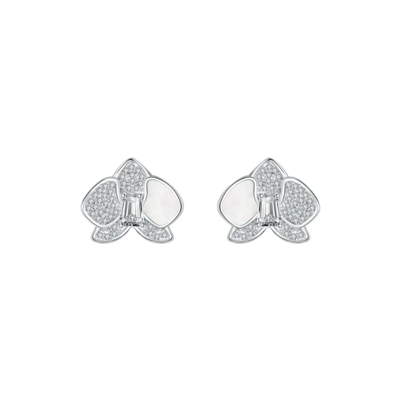 BABYBEI Mother Of Pearl Stud Earrings Women's-0