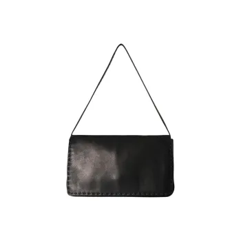 THE ROW Lambskin Handbag, Shoulder Bag Women's Black
