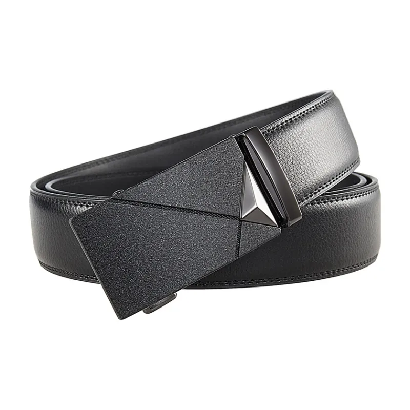 YUZHAOLIN Cow Split Leather Leather Belts Men's 3.5CM-7