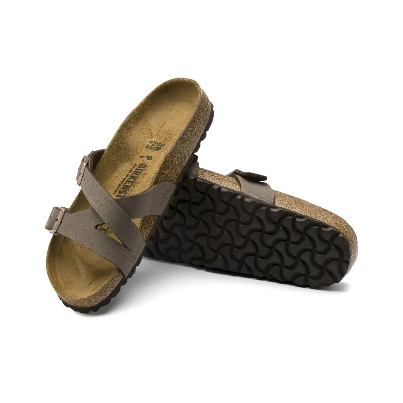 Birkenstock Yao EVA Slip-Resistant Slide Slippers Women's Mocha Regular-4