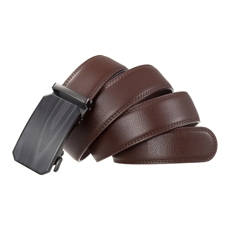 YUZHAOLIN Cow Split Leather Leather Belts Men's 3.5CM-4