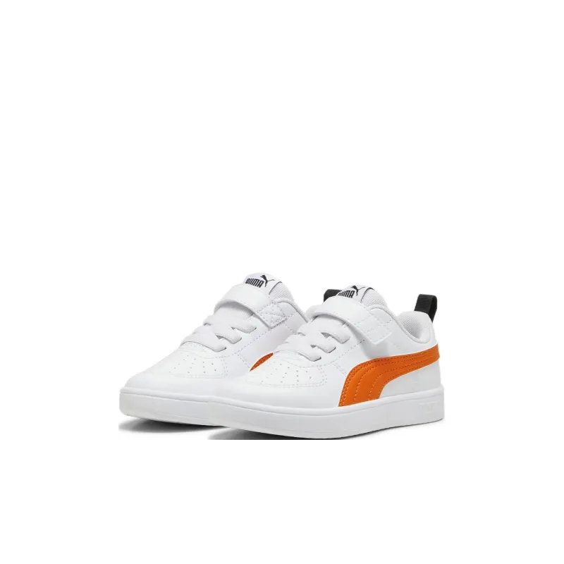 PUMA Rickie Anti Kick Cushioning Low Top Kids' Skateboarding Shoes White Kids'-2