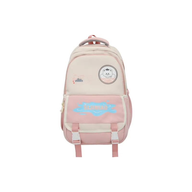 Gorora Nylon Backpack Regular Women's Multicolor-3