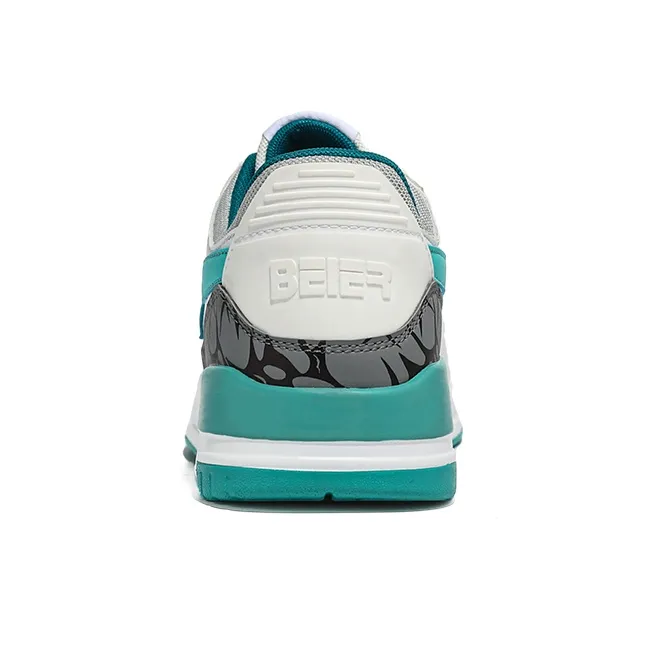 BEIER Stars Collection Couple Versatile Height Increasing Slip-Resistant Low-Top Skateboard Shoes Unisex-8