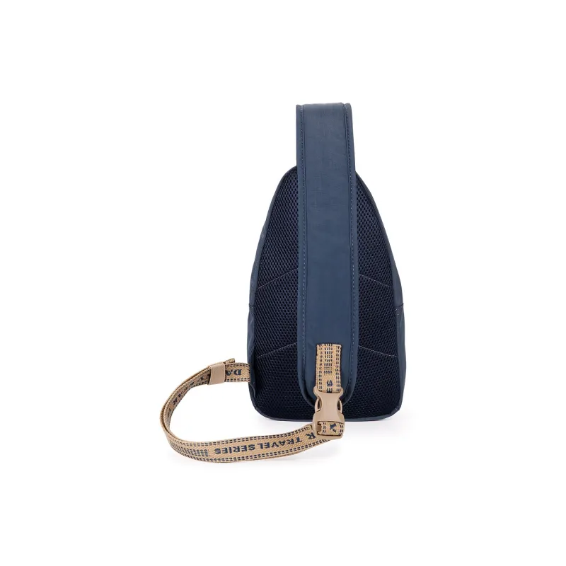 Dannybear Fabric Sling Bags Crossbody Bags Regular Unisex Dark Blue-2