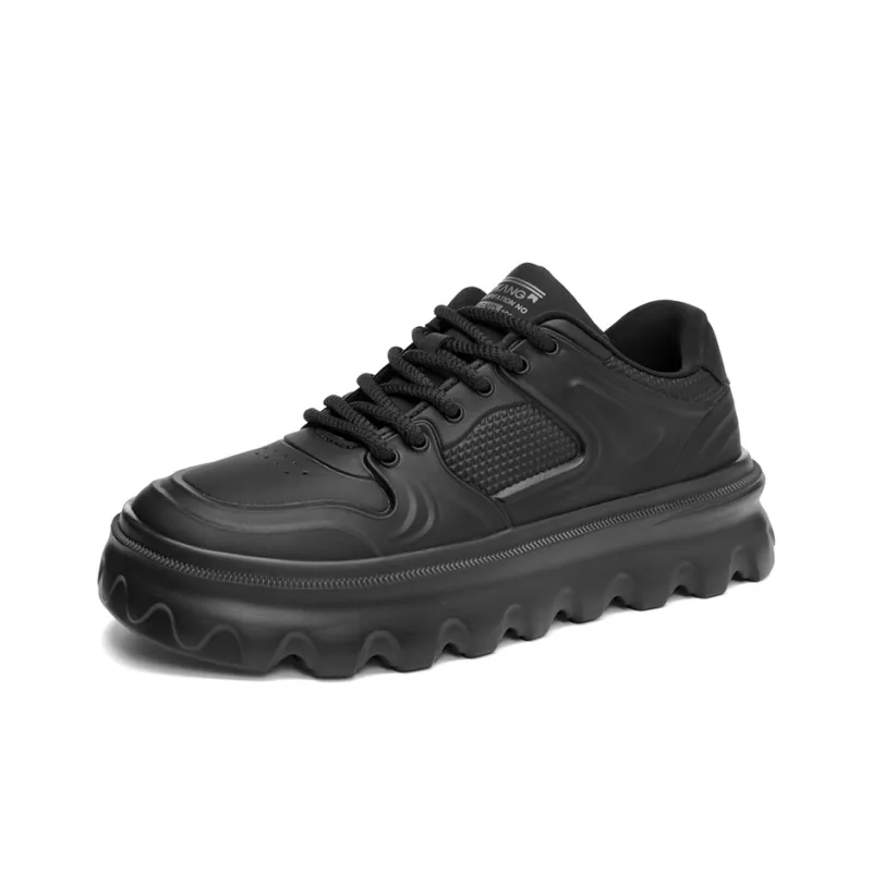 AOKANG Trendy Play Series Height-Enhancing Wear-Resistant Lightweight Low-Top Casual Shoes Men's Exclusive Box-2