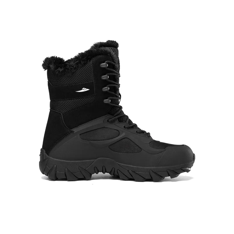 Kuding Warm Water-Resistant Wear-Resistant Slip-Resistant Short Outdoor Boots Men's-1