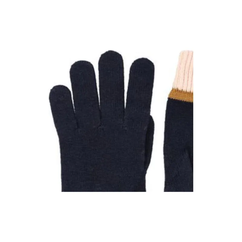 Chloe Wool Knit Gloves Kids' Black-2