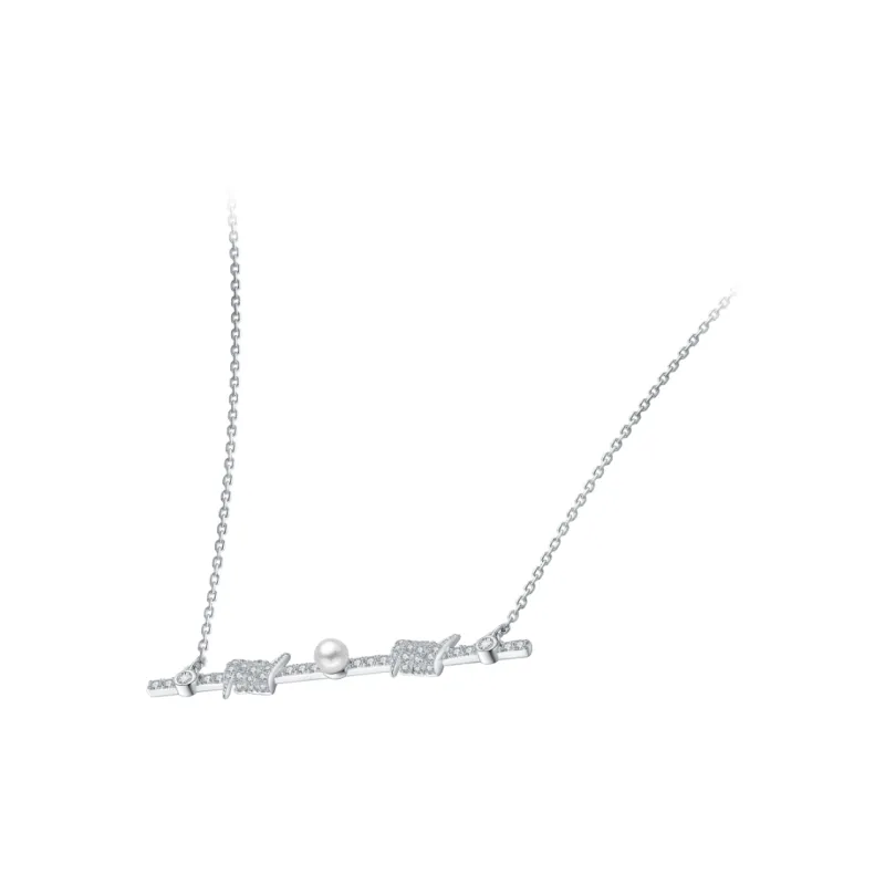 BABYBEI 925 Sterling Silver Shell Pearl Minimalist Individual Creative Niche Design Necklaces Women's-1