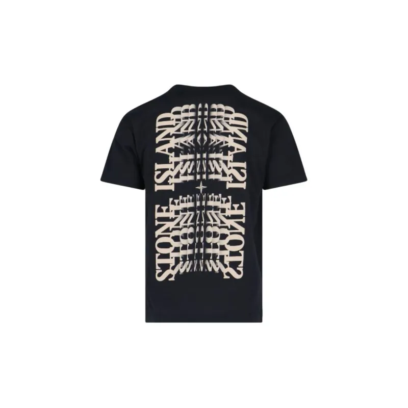 STONE ISLAND T Shirt Men's Black-1