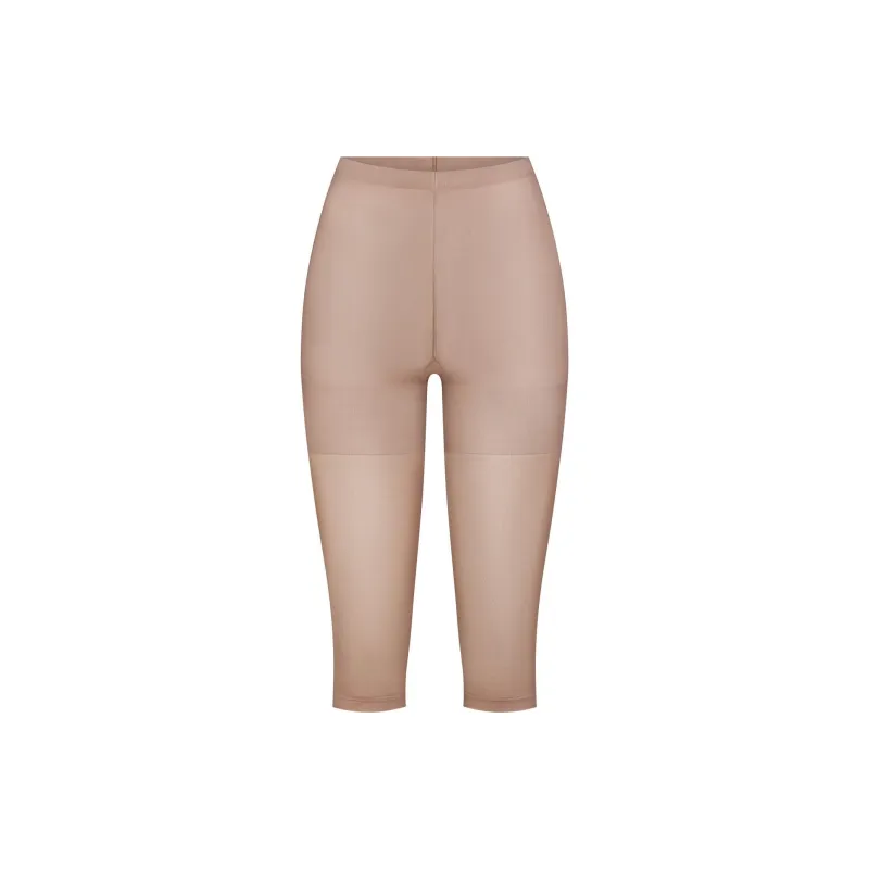 SKIMS FW24 HOSIERY SHAPING CAPRI TIGHTS Shapewear Bottom Women's SIENNA/Ochre Stone Color-0