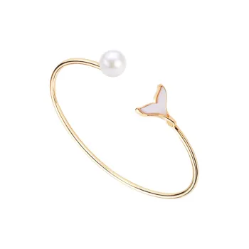 HENGSHENG Freshwater Pearl Bangles Women's
