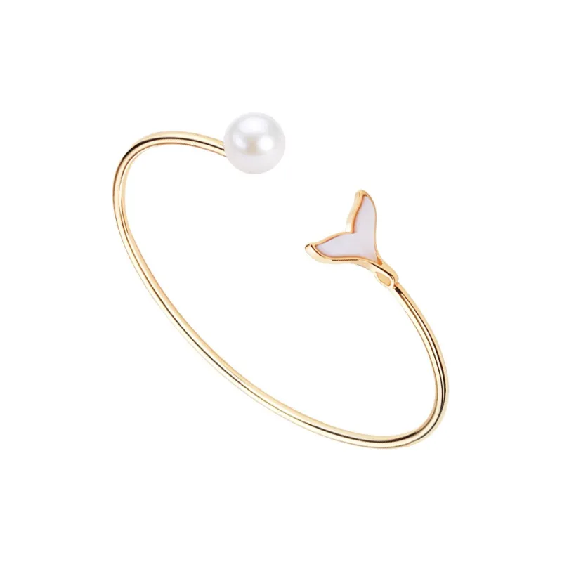 HENGSHENG Freshwater Pearl Bangles Women's-0