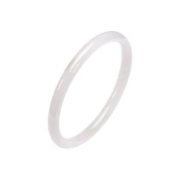 Honglangji Hetian Jade Bangles White Jade/Pale Greenish White Jade Women's