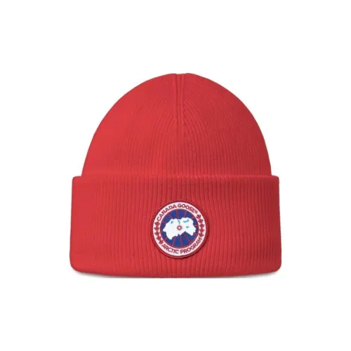 Canada Goose Logo patch Beanie Hat