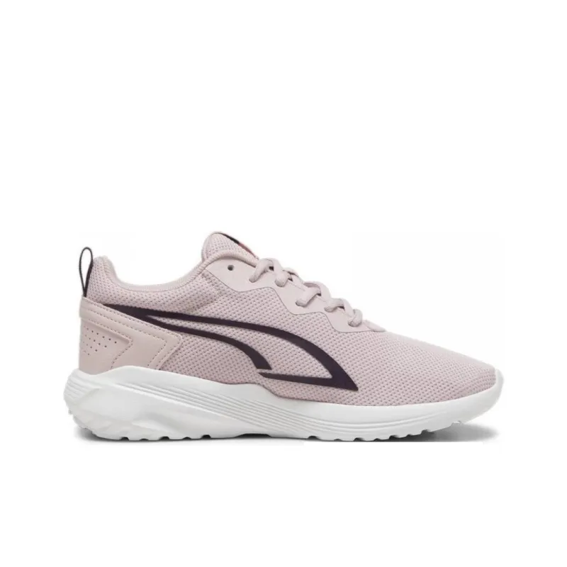 PUMA Anti Slip Wear Resistant Low Top Kids' Running Shoes Light Pink Teenagers-1