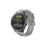 GT5PRO 46 Same Style Silicone-Gray-Silver-Tone Buckle