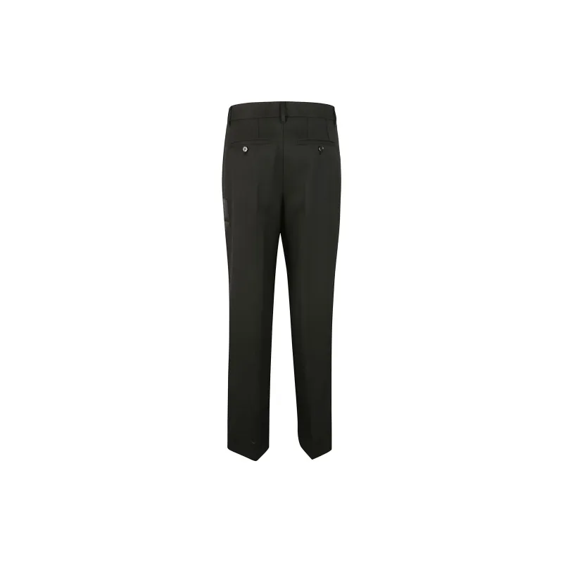 Burberry High-Waist Wide-Leg Trousers-1