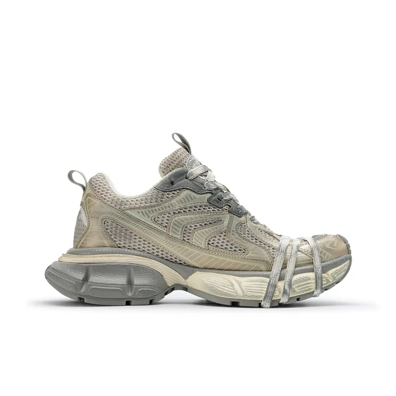 BASLS Bashe Series Lightweight Height Increasing Low Top Chunky Sneakers Unisex-7