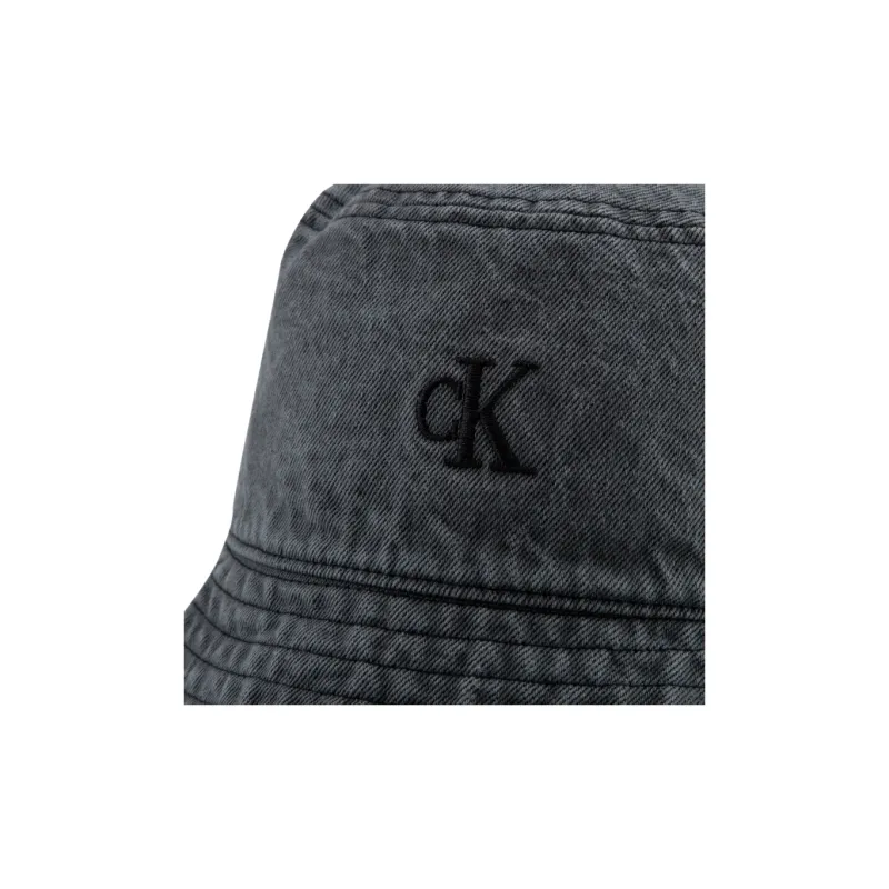 CALVIN KLEIN Cotton Bucket Hats Unisex Gray-2