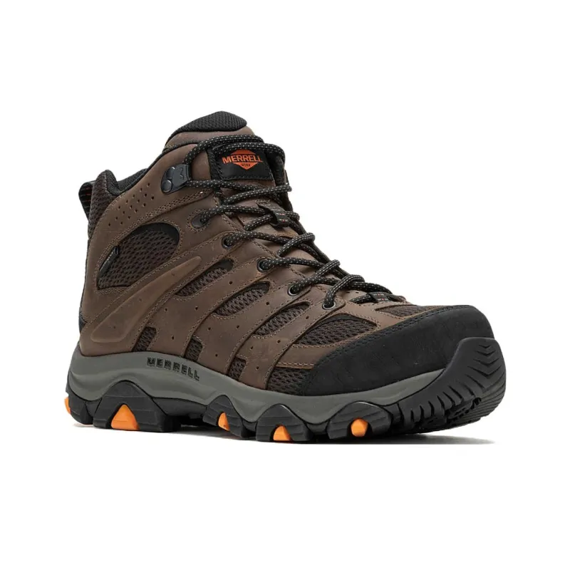 MERRELL Moab Waterproof And Wear-resistant Short Outdoor Boots Men's Umber-2
