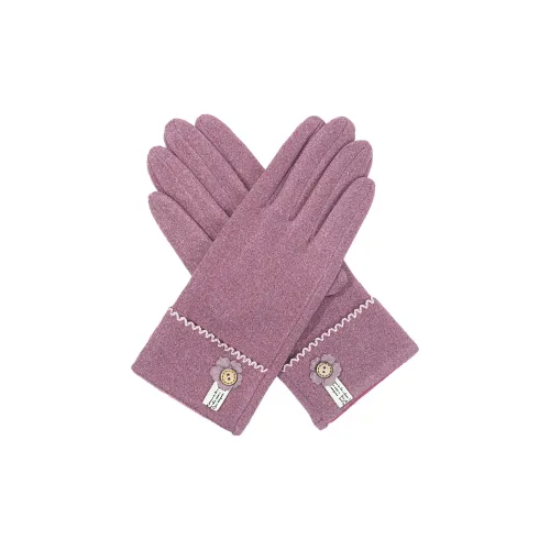 Shanghai Story Polyester Knit Gloves Women's