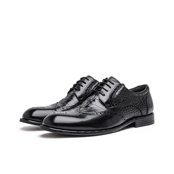 FRYE Dress Shoes Men Low Top Black/Coffee-2