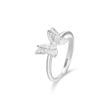 WANLIACC S999 Fine Silver Rings Women's
