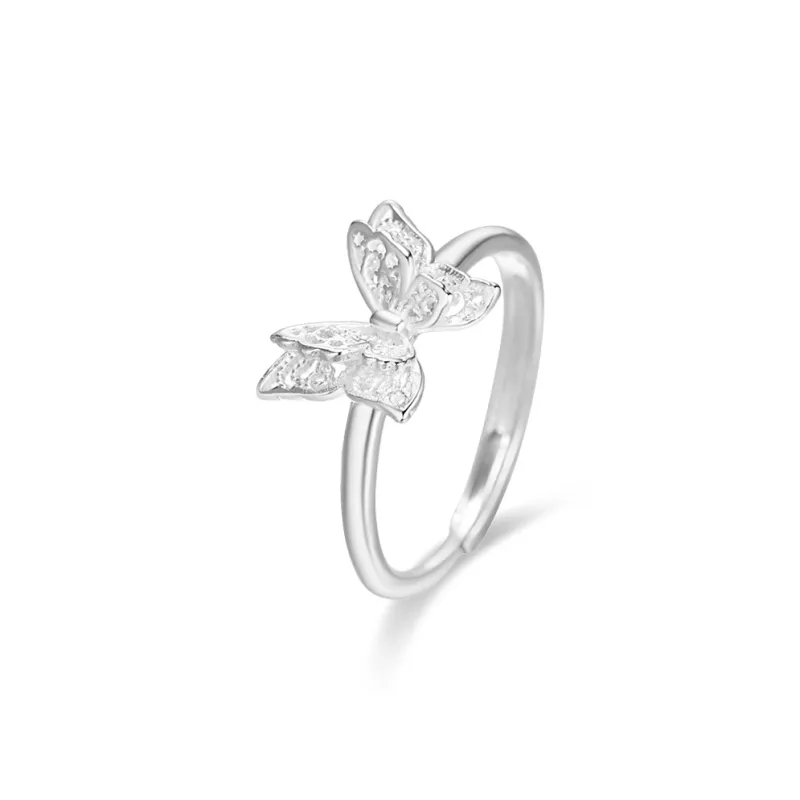 WANLIACC S999 Fine Silver Rings Women's-0