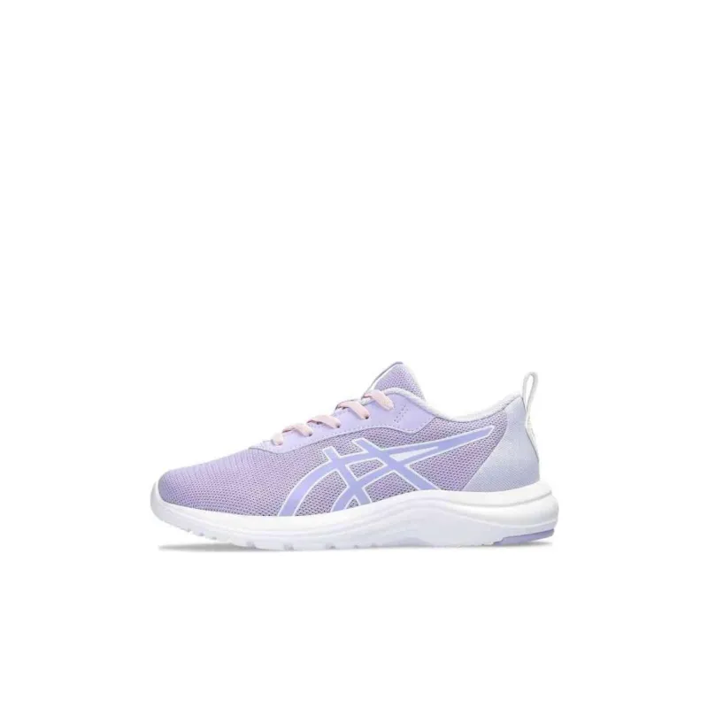 Asics Anti-Slip Wear-Resistant Low-Top Kids' Running Shoes Purple White Kids'-0