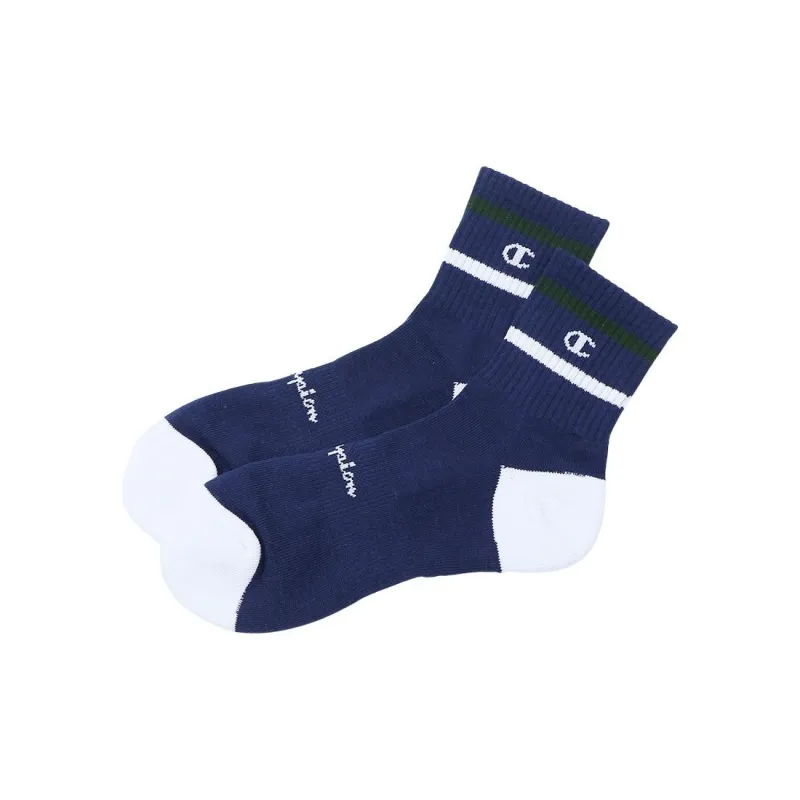 Champion Mid-Calf Socks Men's Marine Blue-0