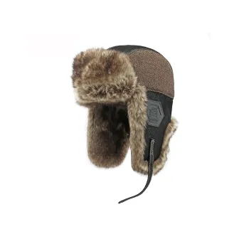 CARDANRO Artificial Leather Trapper Hats Unisex