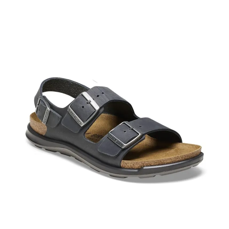 Birkenstock Milano Crosstown Beach Sandals Women's Black Regular-1