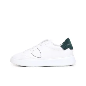 PHILIPPE MODEL Temple Low Top Skateboard Shoes Men's White