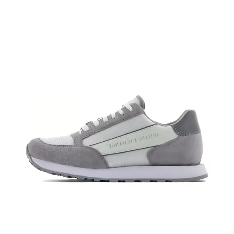 ARMANI EXCHANGE Logo-print Panelled Sneakers-0