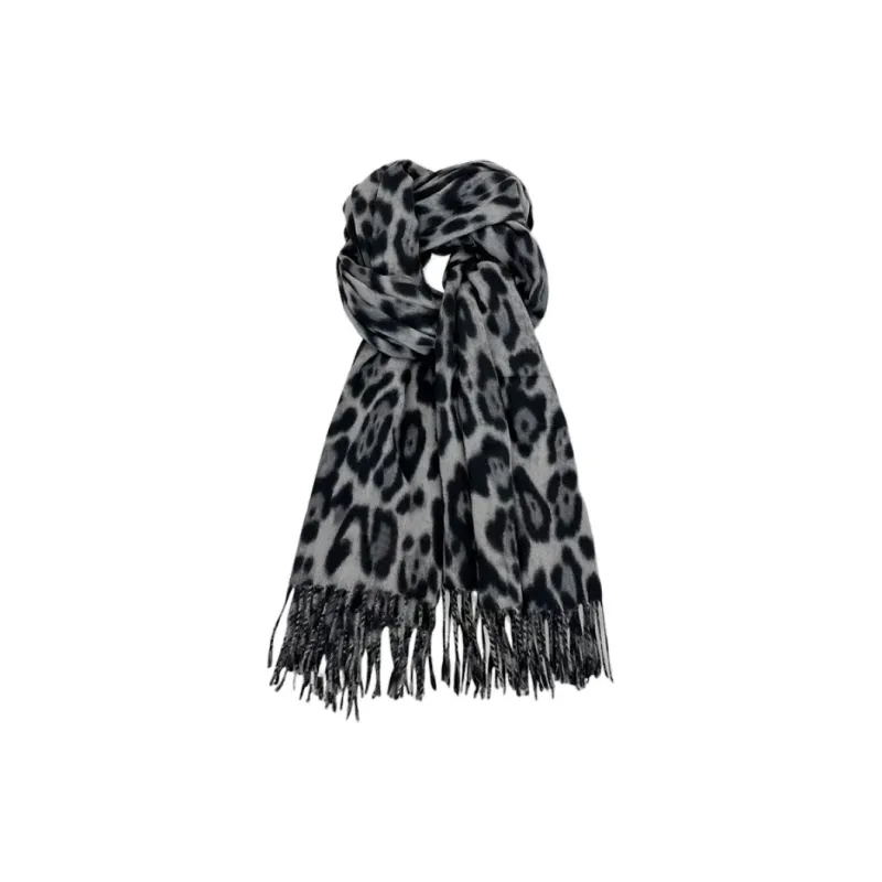 BEPOP Polyester Polyester Faux Cashmere Knit Scarves Women's-2