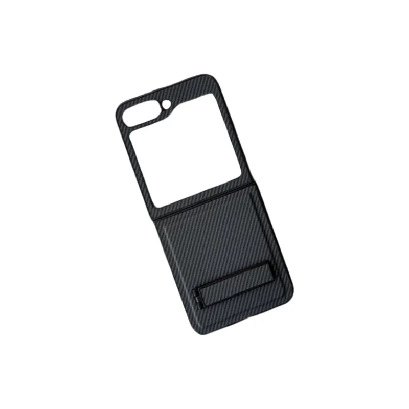 ZHUOJI ABS+PC Material Foldable Phone Case Compatible With Samsung Z Flip 6 Fully Enclosed Impact Resistant-2