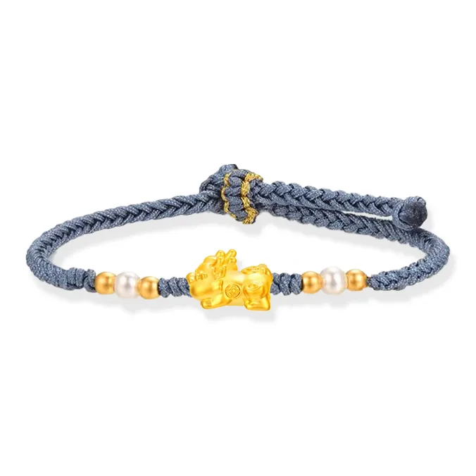 Zheng Tai Fook Gold Bracelet Unisex-0