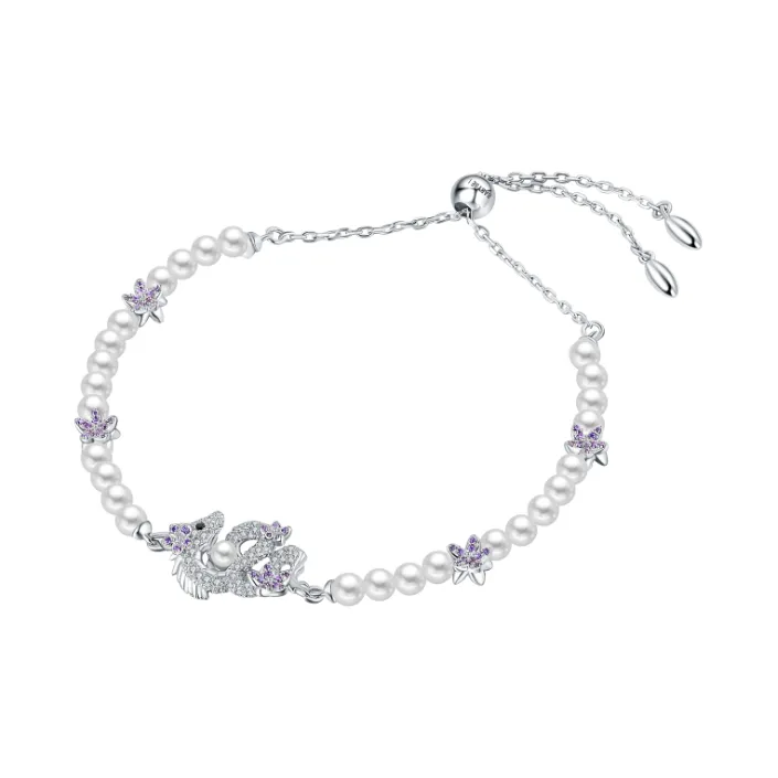 BABYBEI 925 Sterling Silver Bracelets Women's-1