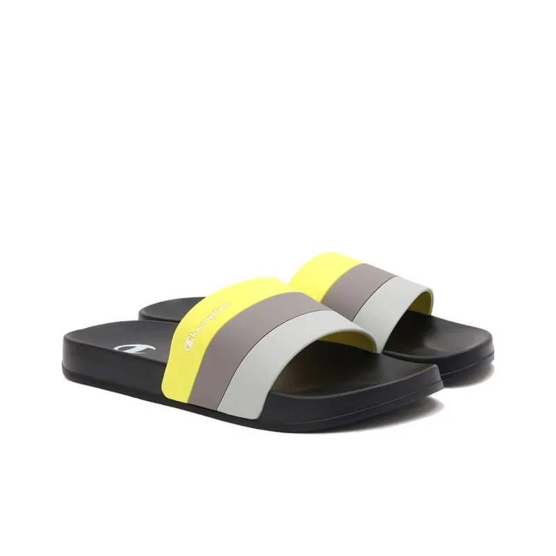 Champion Slide Slippers Men's Black Gray Color-1