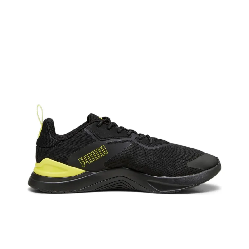 PUMA Infusion Anti Slip Wear Resistant Low Top Training Shoes Men's Black-1