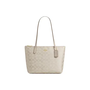 COACH Zip Top Tote Shoulder Bags