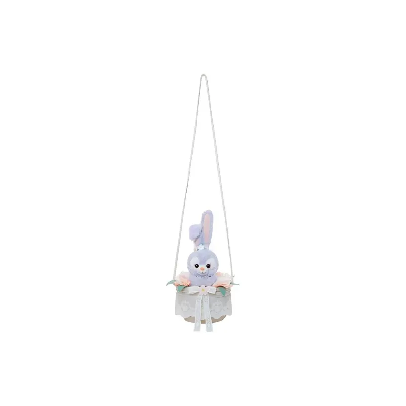 Disney Polyester Shoulder Bag Crossbody Bag Regular Women's Purple & White-0