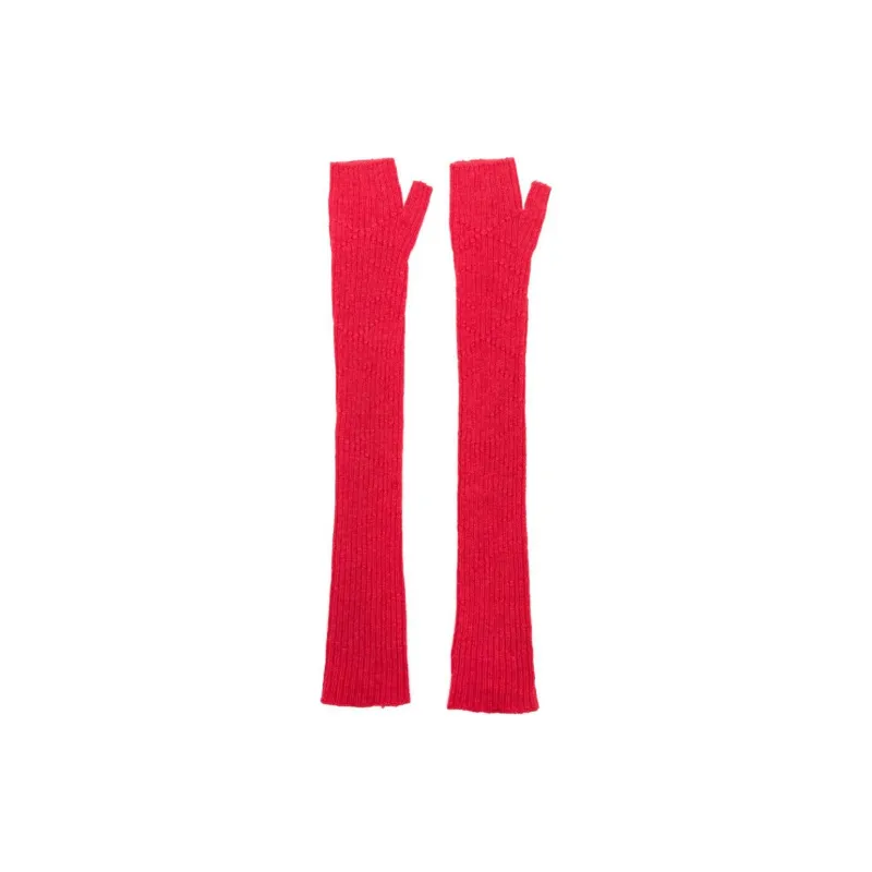 Barrie Cashmere Fingerless Gloves-1